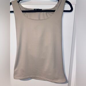 Zara Tan Tank Top. only worn once.